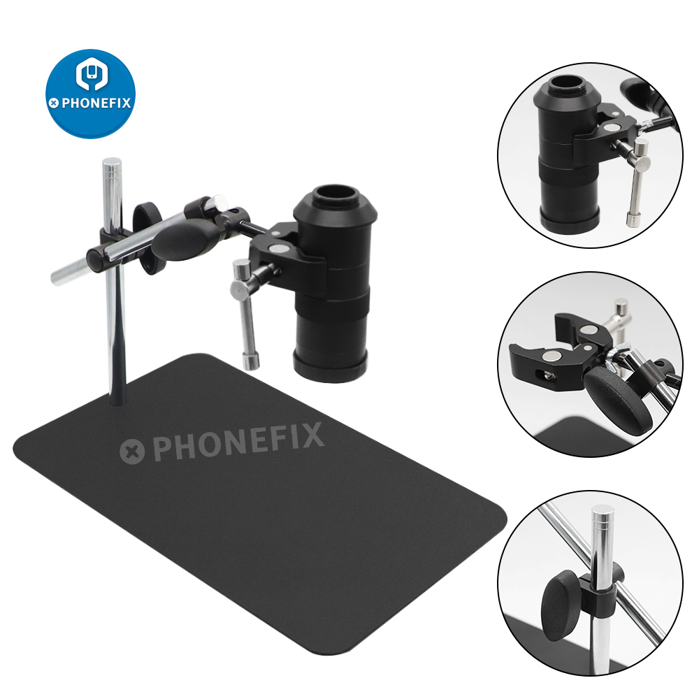 Articulating Arm Boom Stand Microscope - Universal Double Boom Stereo Zoom Microscope