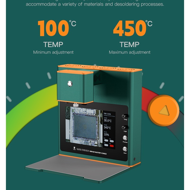Infrared Bga Rework Station - IR777 2 in 1 Intelligent Thermal