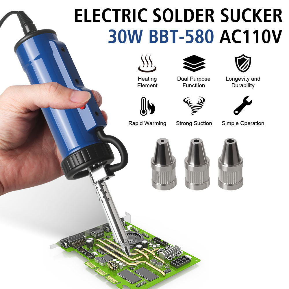 Vacuum Soldering Electric Sold - Desoldering Pump Electric Vacuum Station 评论和价格