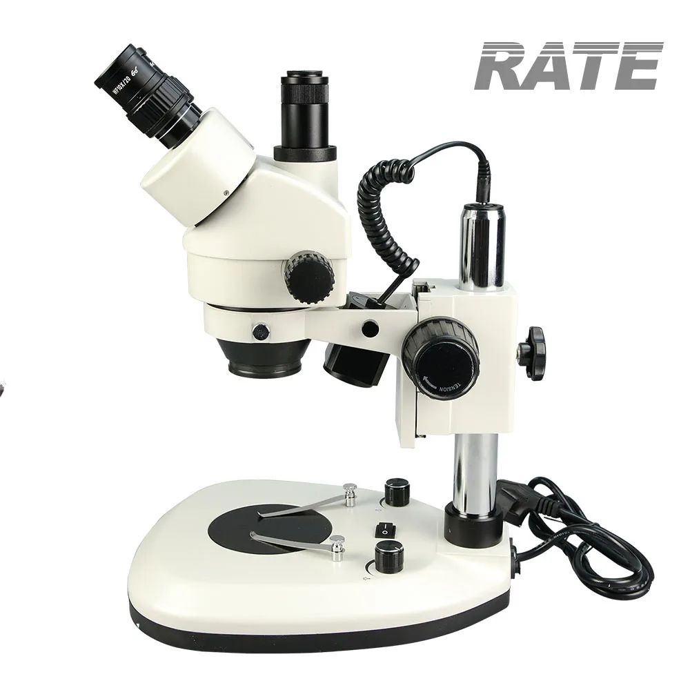 Factory 7x-45x Optical Industr - Trinocular Stereo Microscope 7X-45X 评论和价格