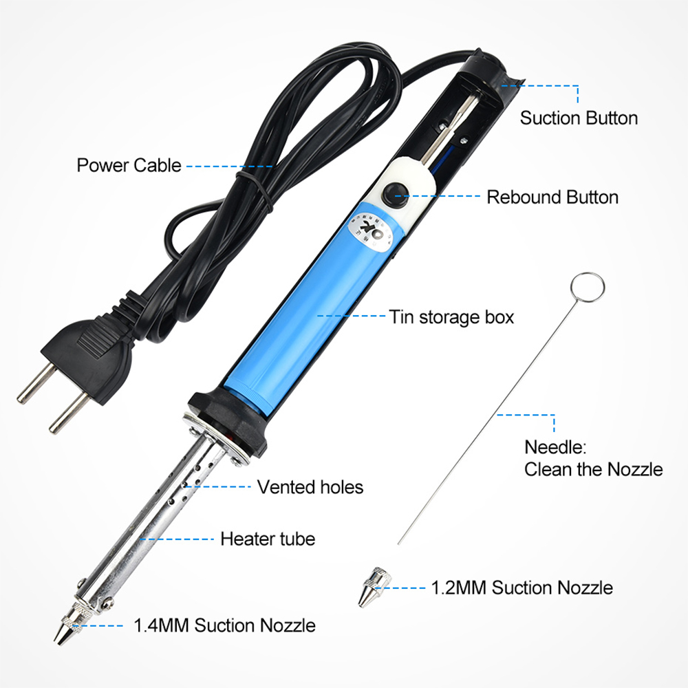 AC US 110V /EU 220V Electric T - Desoldering Pump Electric Vacuum Station 评论和价格
